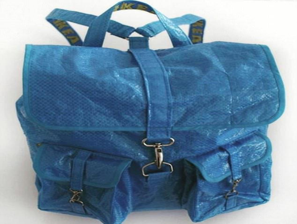 Balo túi xách nhựa 20k tiện lợi bắt nguồn cảm hứng từ Ikea
