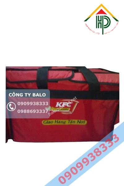 Túi giữ nhiệt giao hàng KFC sản phẩm tiện ích của Hợp Phát