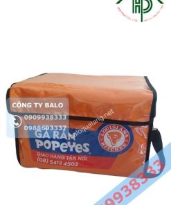 Túi giao hàng giữ nhiệt gà Popeyes