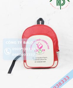 Mặt trước Balo trường mầm non chất lượng cao Lộc Sen