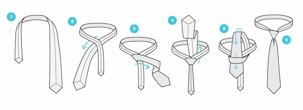 Cách thắt cà vạt đơn giản