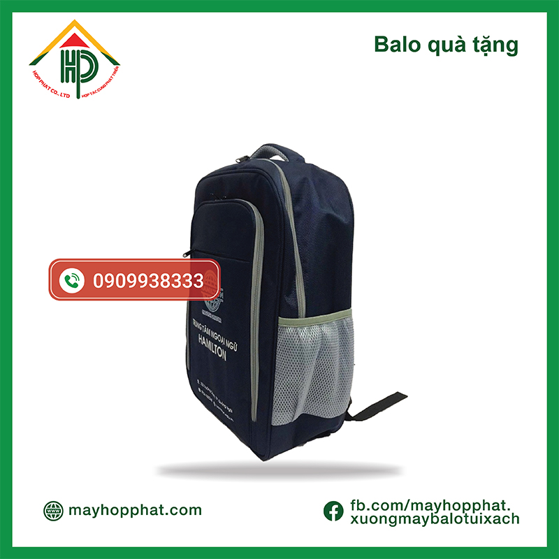 Balo quà tặng trung tâm anh ngữ Hamilton