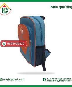 In thông tin lên balo Nụ cười Việt