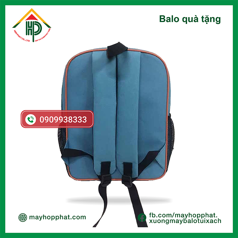 In thông tin lên balo Nụ cười Việt