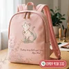 Balo Cá Nhân Tuổi Mão: Thiết Kế Hồng Pastel Thanh Lịch Tại Xưởng May Hợp Phát