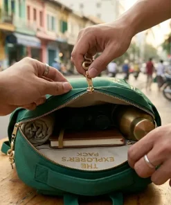 Balo Cá Nhân Tuổi Tỵ: Sắc Xanh Lục Bảo Bí Ẩn Từ Xưởng May Hợp Phát