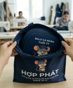Balo cá nhân tuổi Tý - Xưởng may balo quà tặng Hợp Phát