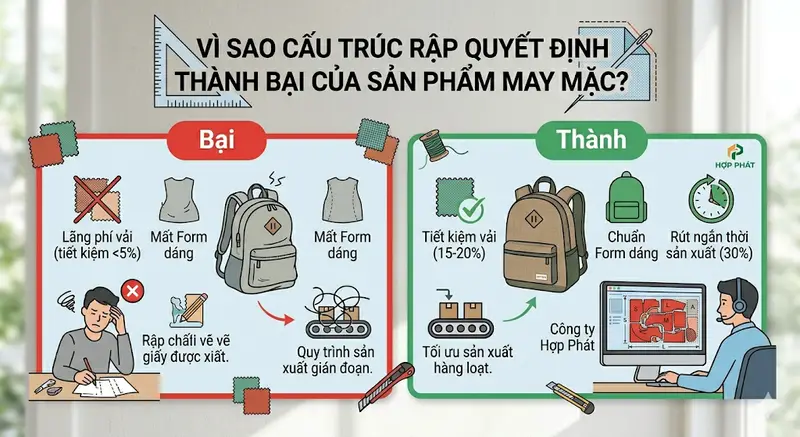 Cấu Trúc Rập Là Gì? Hướng Dẫn Toàn Diện Về Kỹ Thuật Tạo Mẫu Rập Trong May Mặc